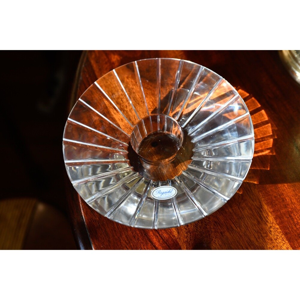 Slovenian Crystal Starburst Votive Tea Light Candle Holder 2" Elegant Lighting